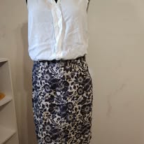 Farmer szoknya virágos motívummal 38- As méret