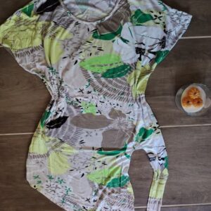 levél mintás felső l méret