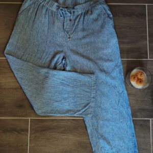 laura torelli kék csíkos nadrág m méret